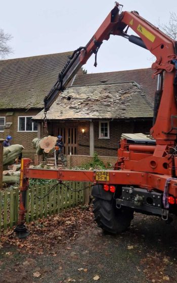 storm damage emergency tree work walsall